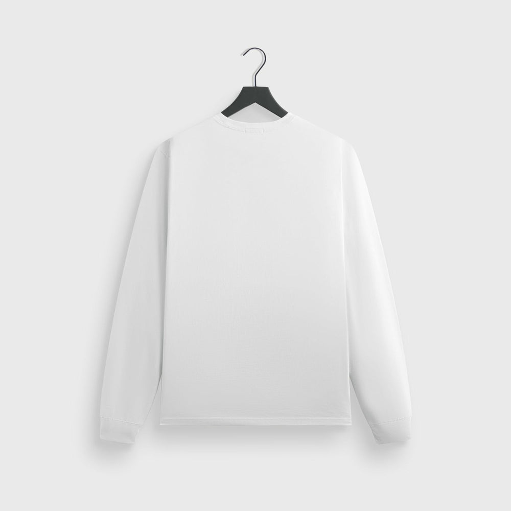 Kith Long Sleeve Vintage Tee - White | Kith White