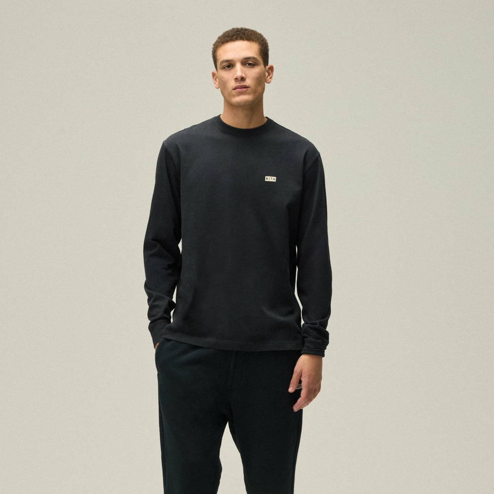 Kith Long Sleeve LAX Tee - Black | Kith Black
