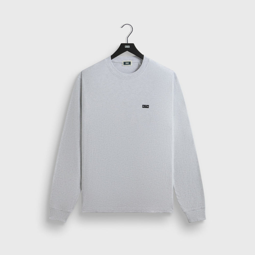 Kith Long Sleeve LAX Tee - Light Heather Grey | Kith Light Heather Grey