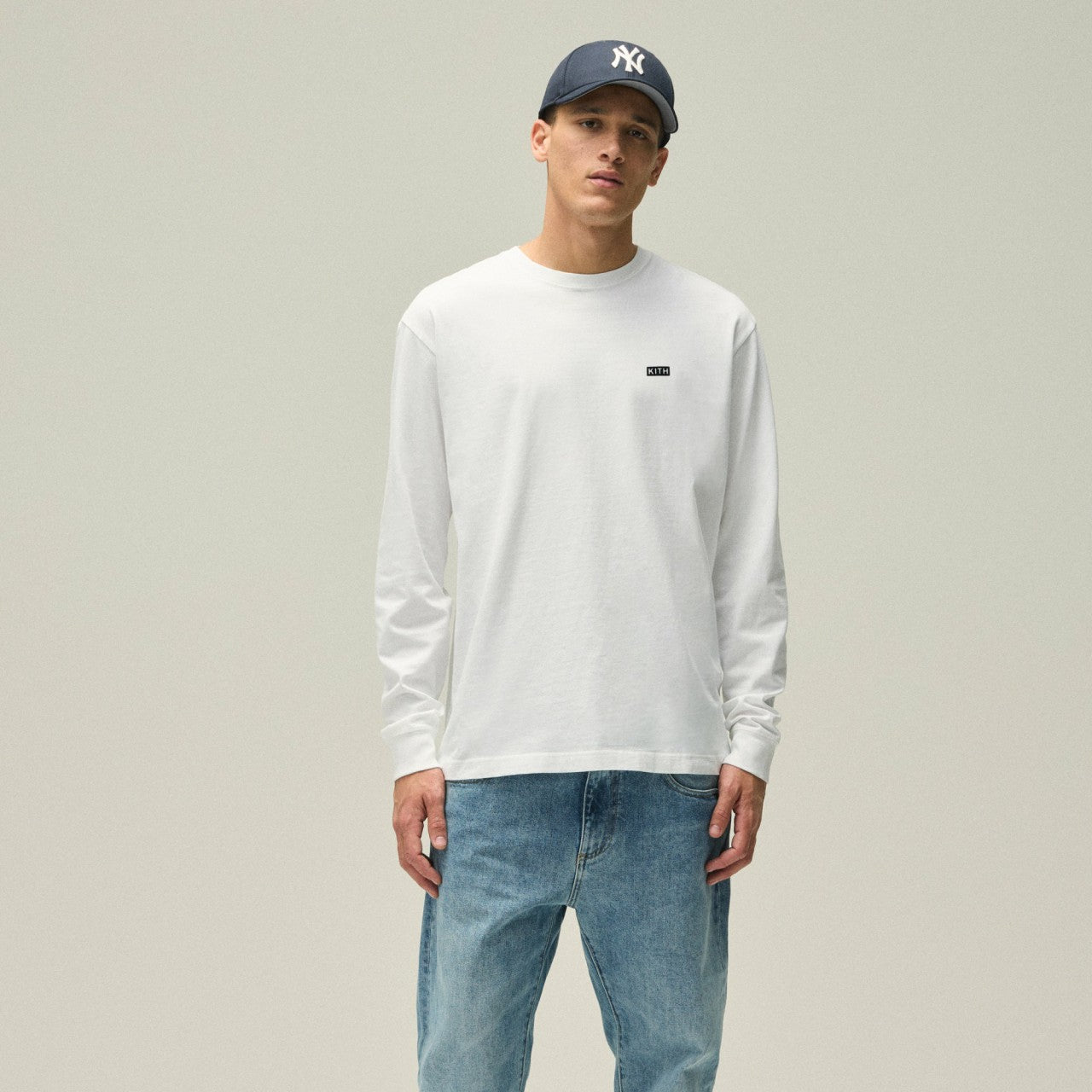 Kith Long Sleeve LAX Tee - White | Kith White