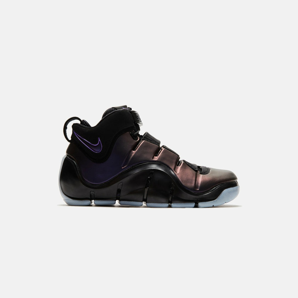 Nike Zoom LeBron IV - Black / Varsity Purple / Blue Tint | Kith Black / Varsity Purple / Blue Tint