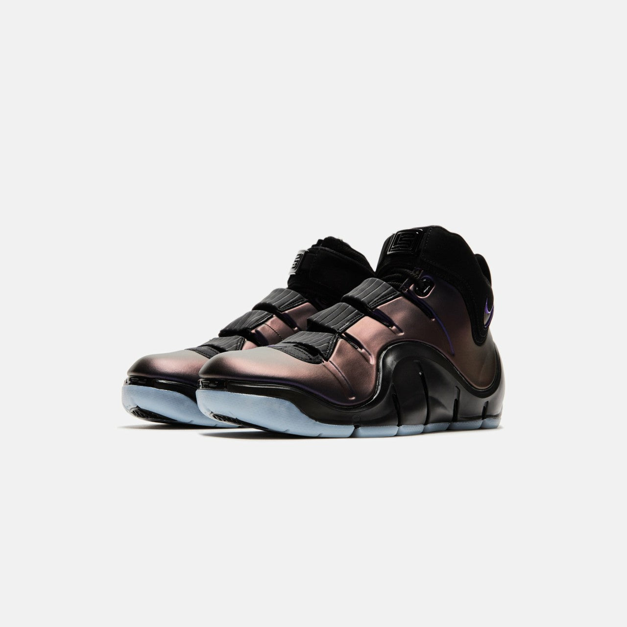 Nike Zoom LeBron IV - Black / Varsity Purple / Blue Tint | Kith Black / Varsity Purple / Blue Tint