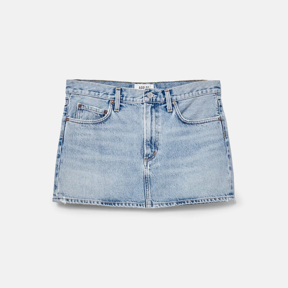 Agolde Alek Mini Skirt - Force | Kith Force
