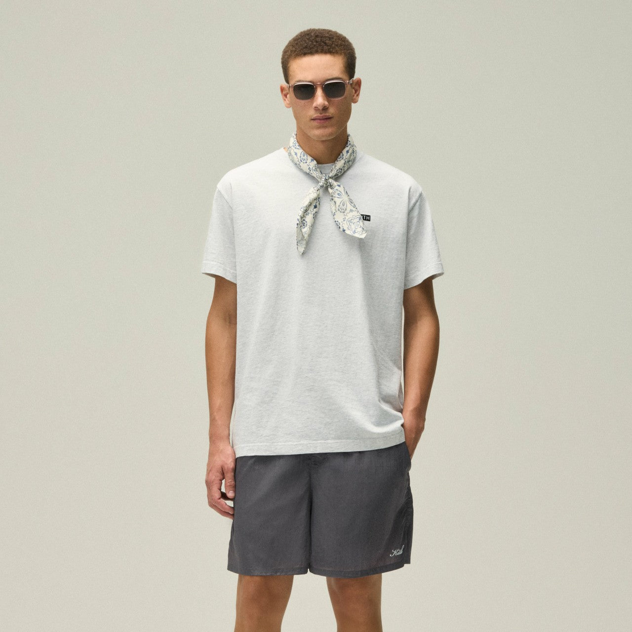 Kith LAX Tee - Light Heather Grey | Kith Light Heather Grey