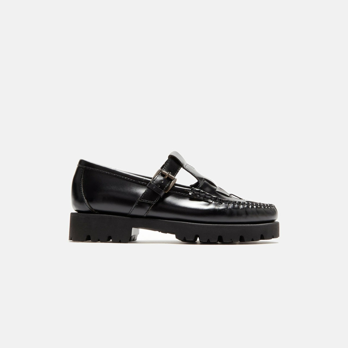 G.H. Bass Mary Jane Fisherman - Black | Kith Black