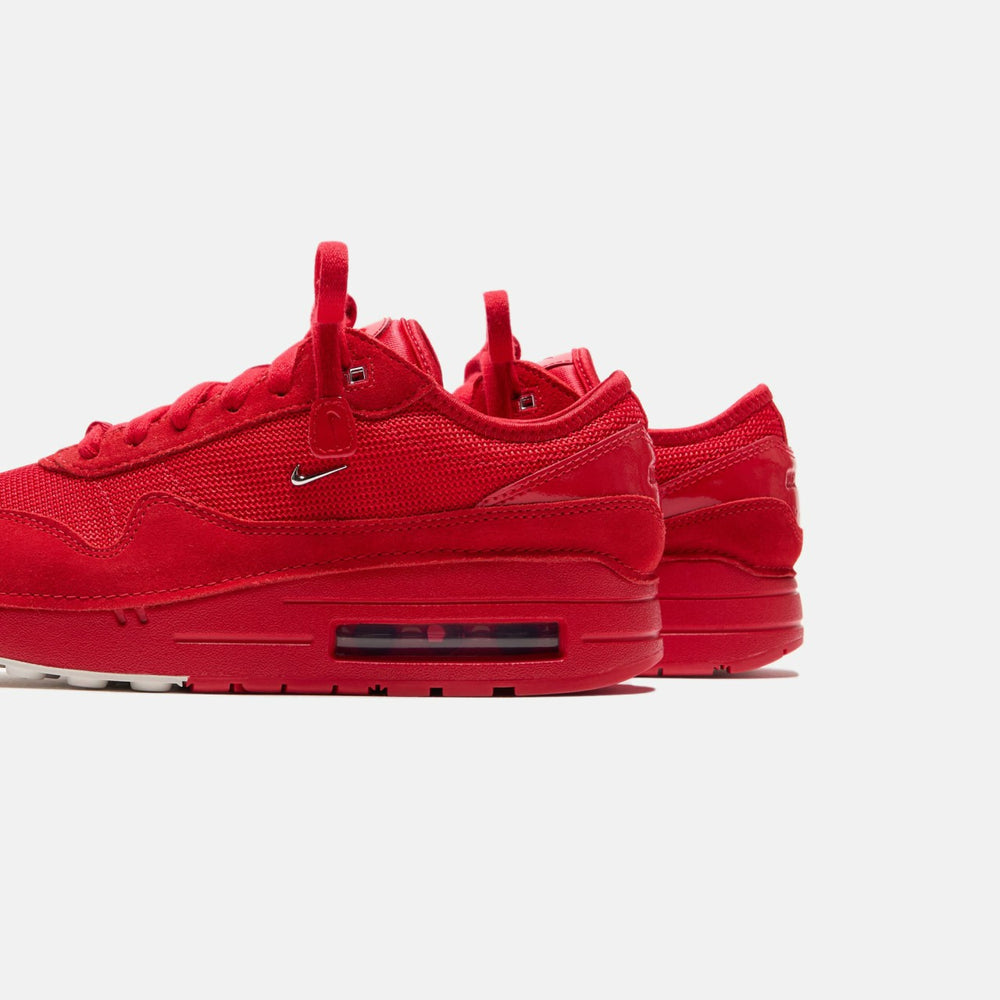 Nike x Jacquemus WMNS Air Max 1 SP - University Red / Metallic Silver | Kith University Red / Metallic Silver