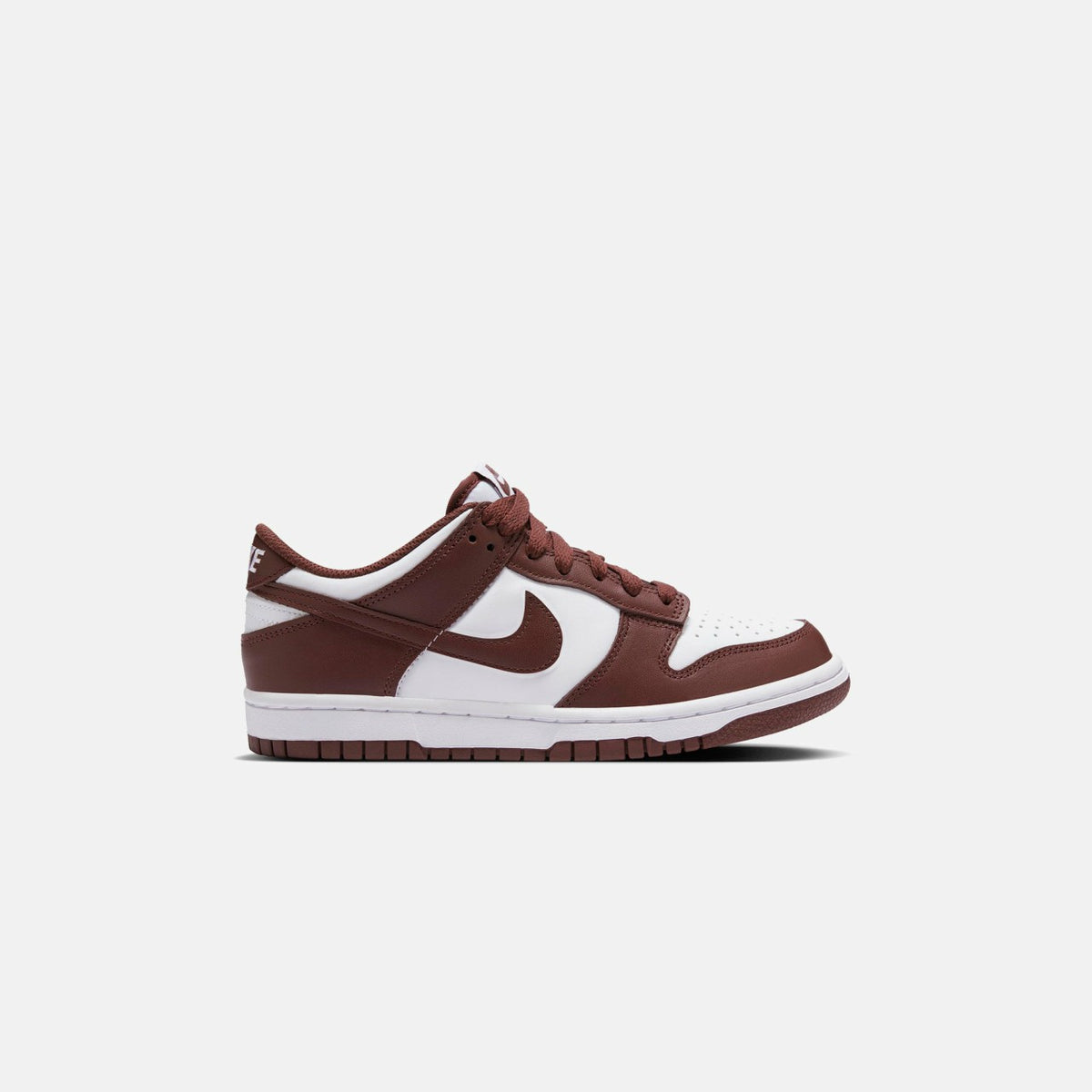 Nike GS Dunk Low - White / Gym Red / Redwood | Kith White / Gym Red / Redwood