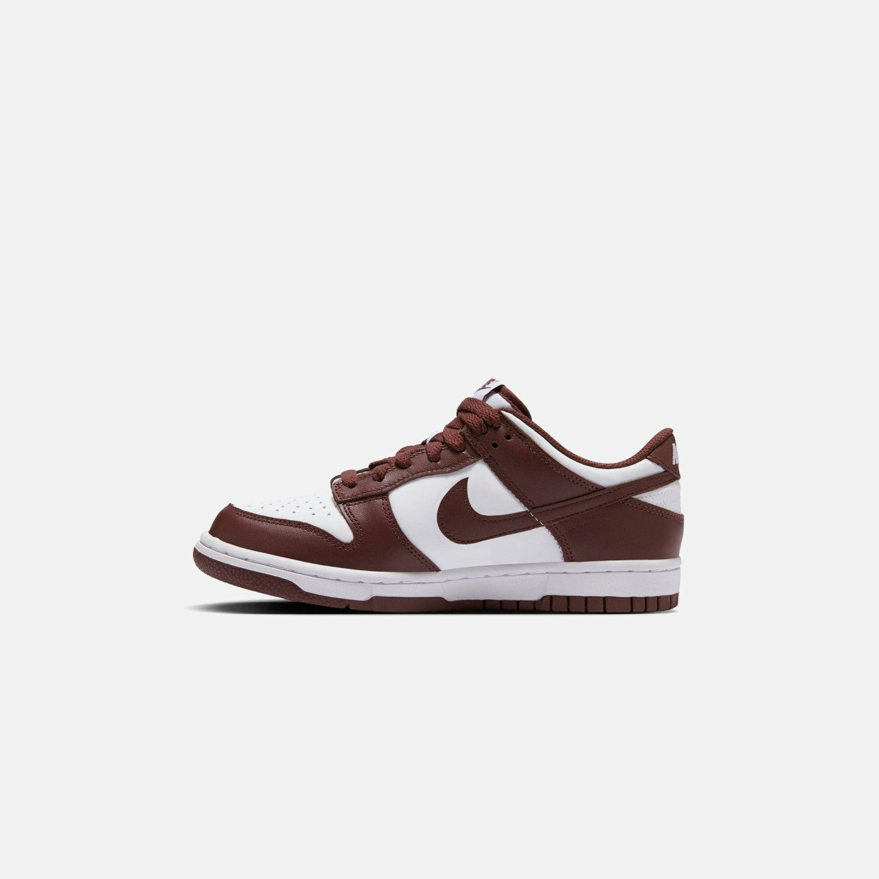 Nike GS Dunk Low - White / Gym Red / Redwood | Kith White / Gym Red / Redwood