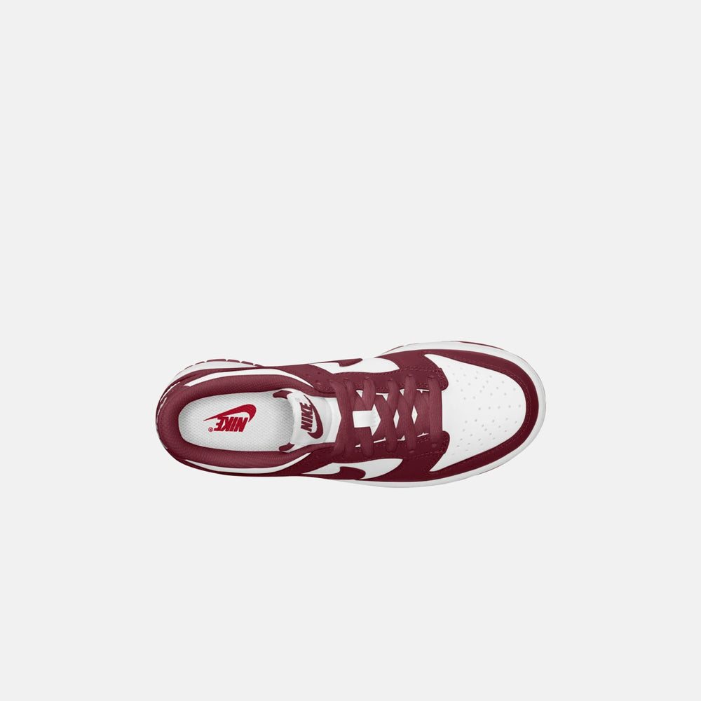 Nike GS Dunk Low - White / Gym Red / Redwood | Kith White / Gym Red / Redwood