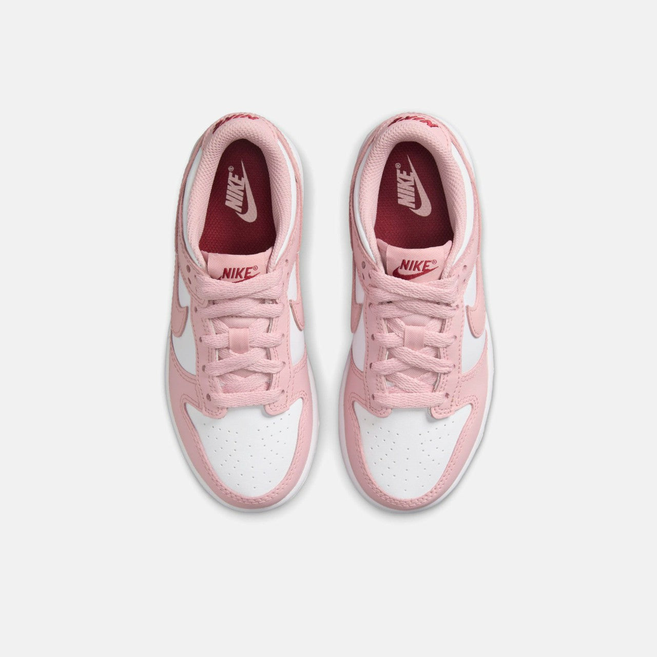 Nike PS Dunk Low - White / Pomegranate / Pink Glaze | Kith White / Pomegranate / Pink Glaze