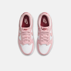 Nike PS Dunk Low - White / Pomegranate / Pink Glaze | Kith White / Pomegranate / Pink Glaze