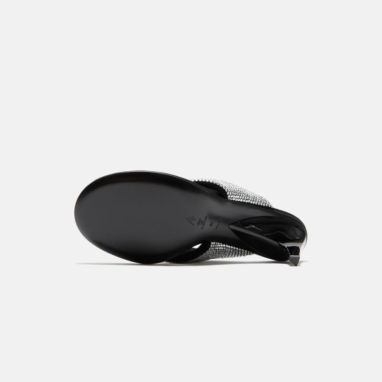 The Attico Rem 60mm Sandal - Silver / Black | Kith Silver / Black