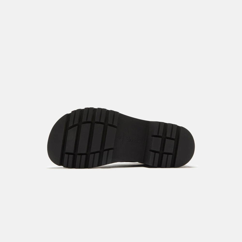 Loewe Sierra Combat Ankle Boot - Black / Medium Tabacco | Kith Black / Medium Tabacco