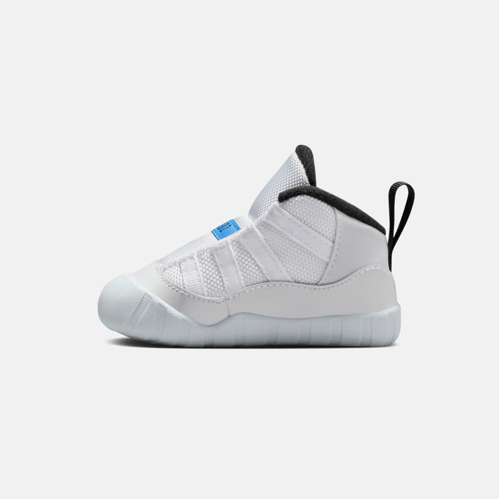 Jordan Crib Bootie Air Jordan 11 Retro - White / Legend Blue / Black | Kith White / Legend Blue / Black