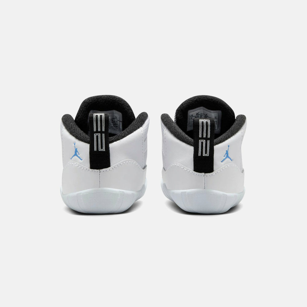 Jordan Crib Bootie Air Jordan 11 Retro - White / Legend Blue / Black | Kith White / Legend Blue / Black