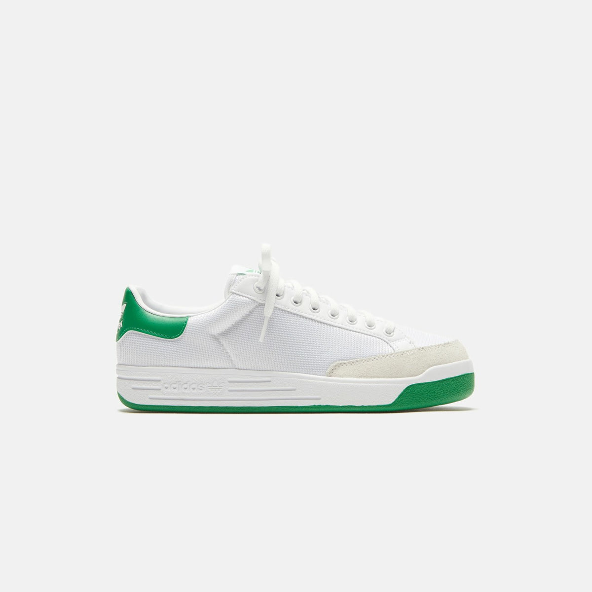 adidas Rod Laver - White / White / Green | Kith White / White / Green