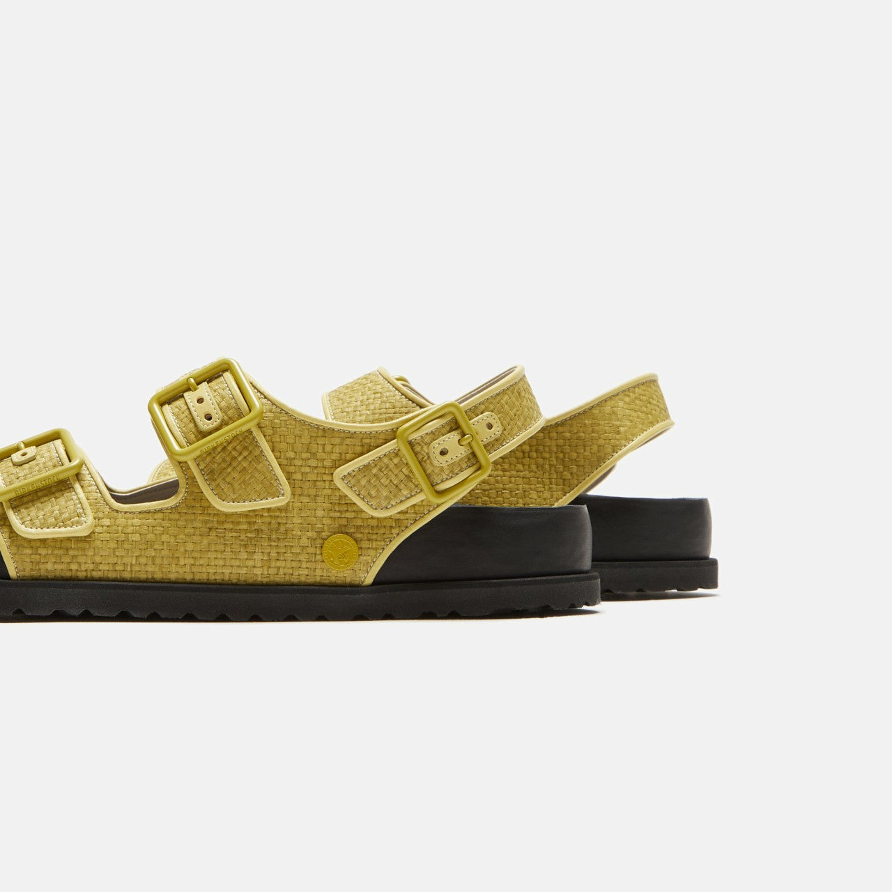 Birkenstock Milano Raffia - Luxe Golden Olive | Kith Luxe Golden Olive