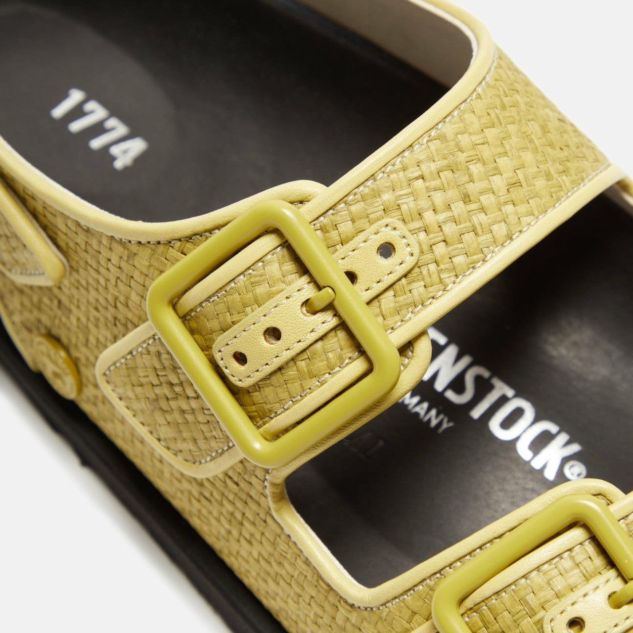 Birkenstock Milano Raffia - Luxe Golden Olive | Kith Luxe Golden Olive