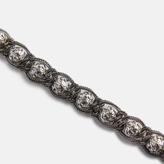 Emanuele Bicocchi Arabesque Shamballa Bracelet - Silver | Kith Silver