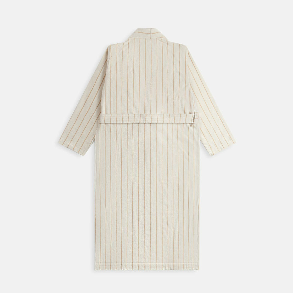 Tekla Classic Bathrobe - Sienna Stripes | Kith Sienna Stripes