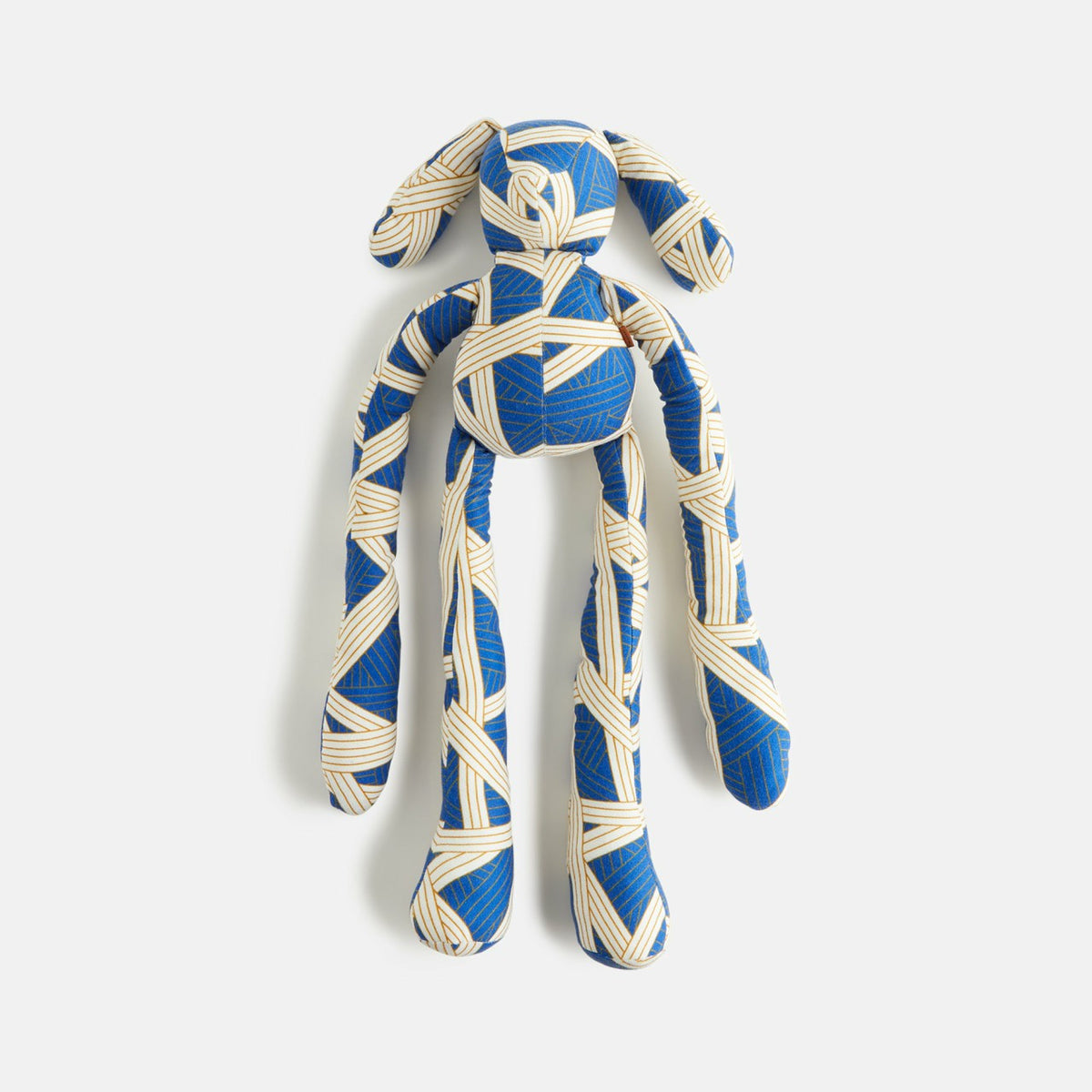 Missoni Nastri Print Medium Rabbit Puppet - Blue | Kith Blue