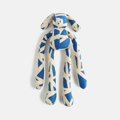 Missoni Nastri Print Medium Rabbit Puppet - Blue | Kith Blue