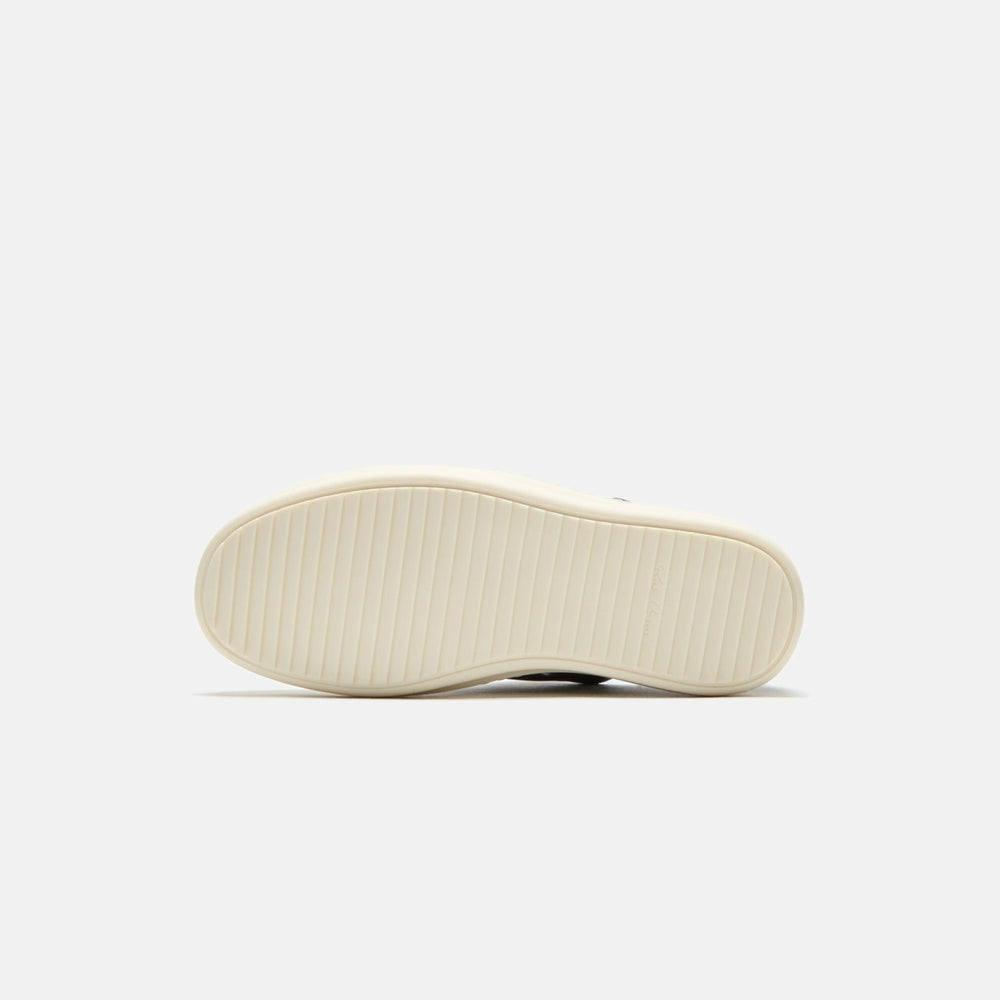 Rick Owens WMNS Jumbo Laced Low Sneaks - Black / Pearl / Milk | Kith Black / Pearl / Milk