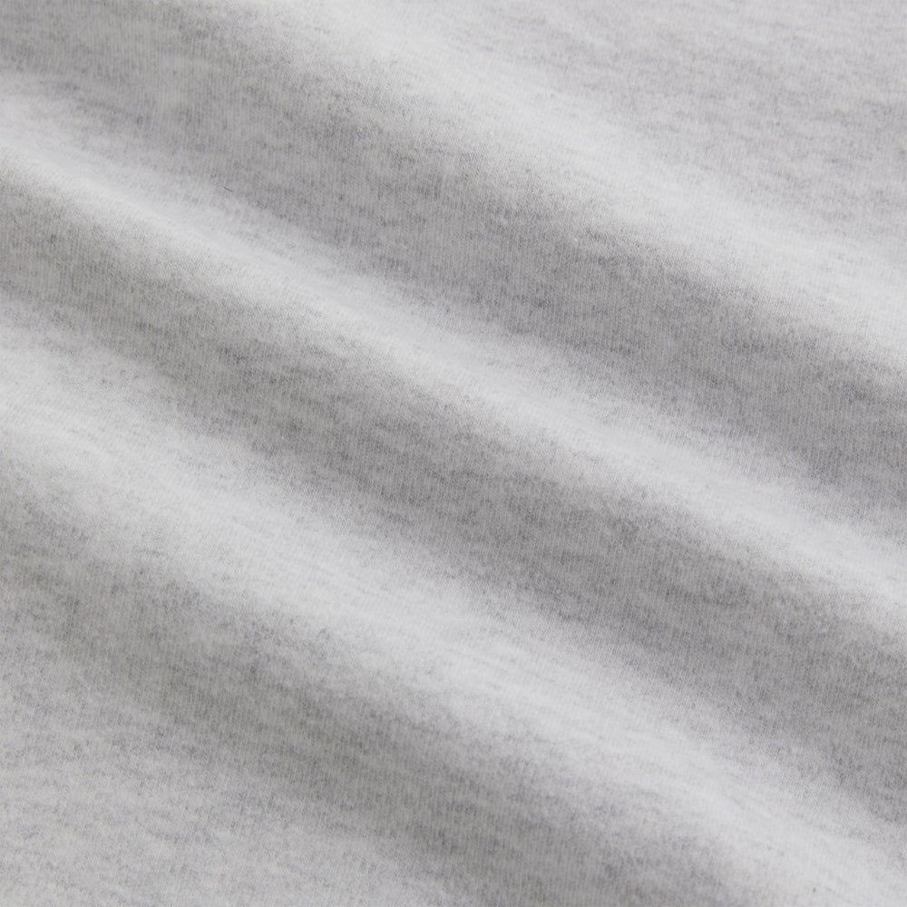 Kith Interlock Williams V Full Zip Hoodie - Light Heather Grey | Kith Light Heather Grey
