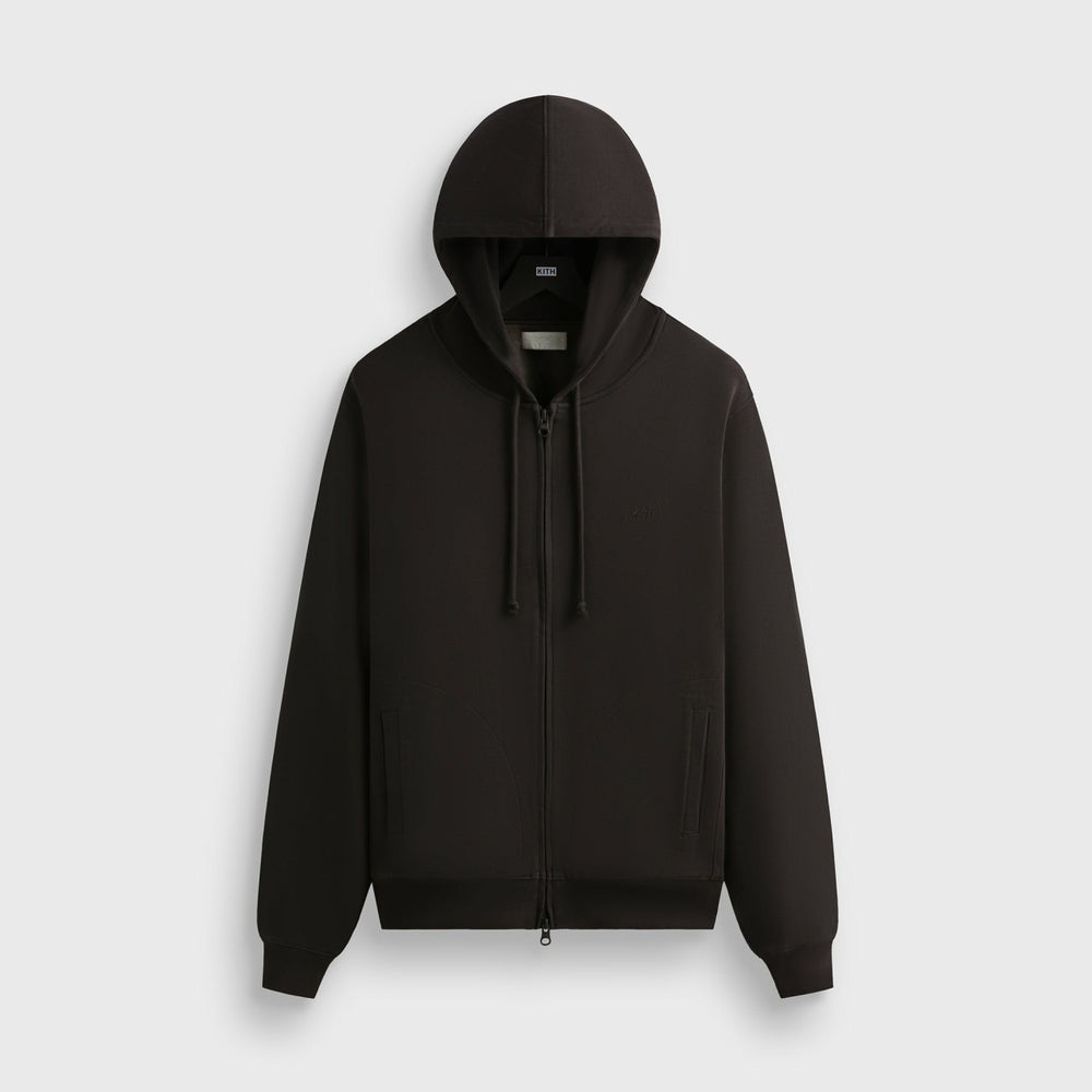 Kith Interlock Williams V Full Zip Hoodie - Studio | Kith Studio