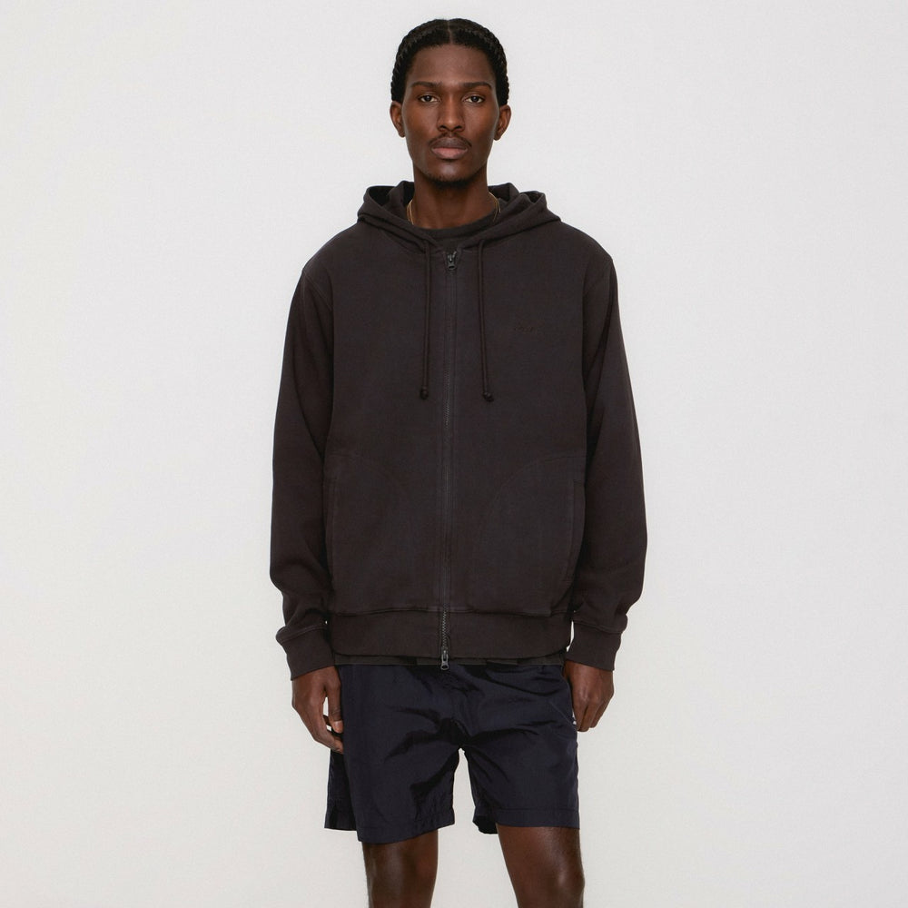 Kith Interlock Williams V Full Zip Hoodie - Studio | Kith Studio