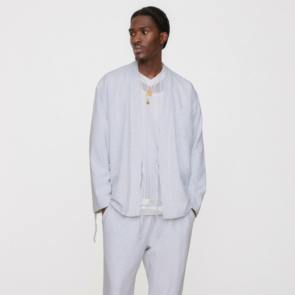 Kith Interlock Karter Gi - Light Heather Grey | Kith Light Heather Grey