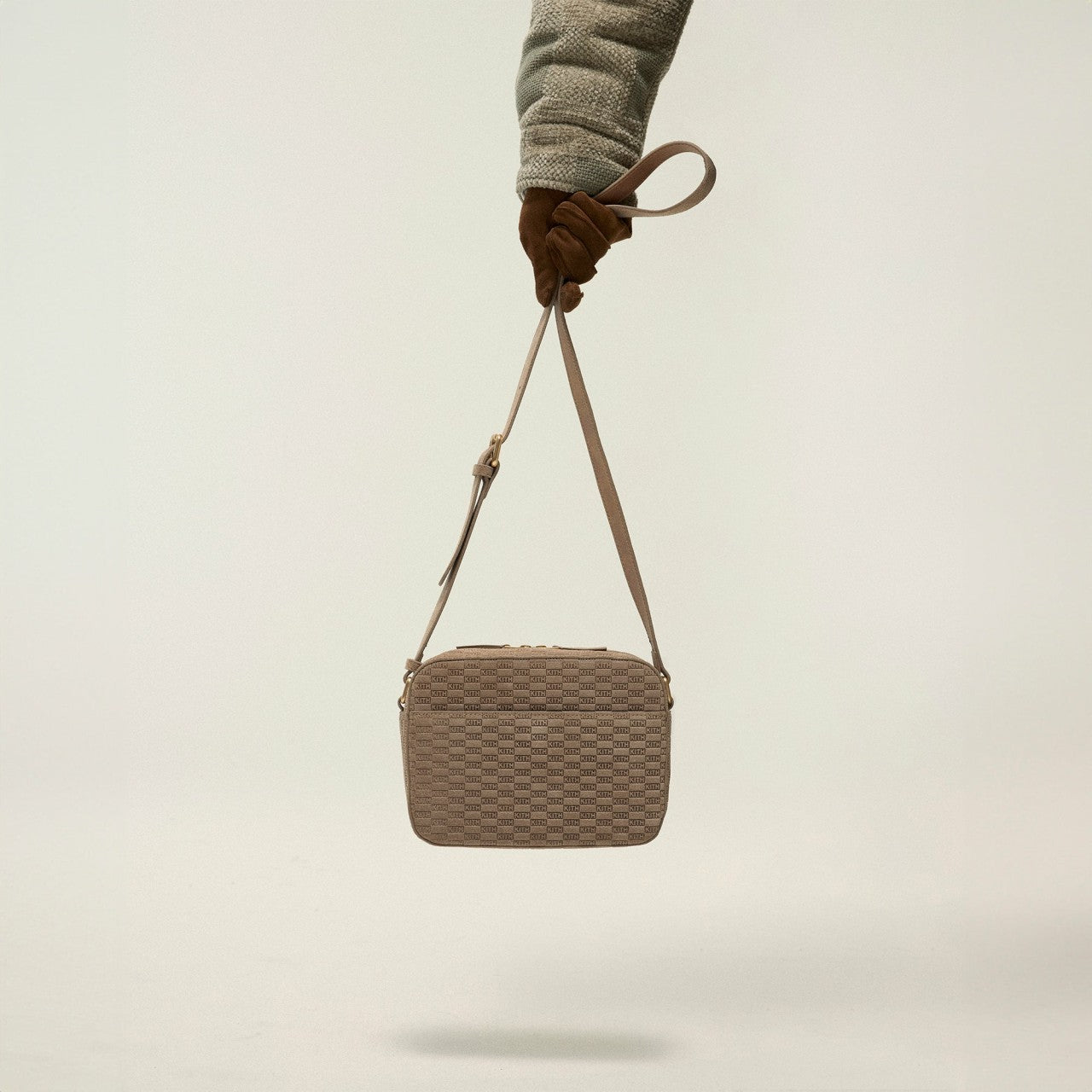 Kith Monogram Suede Camera Crossbody - Loft | Kith Loft