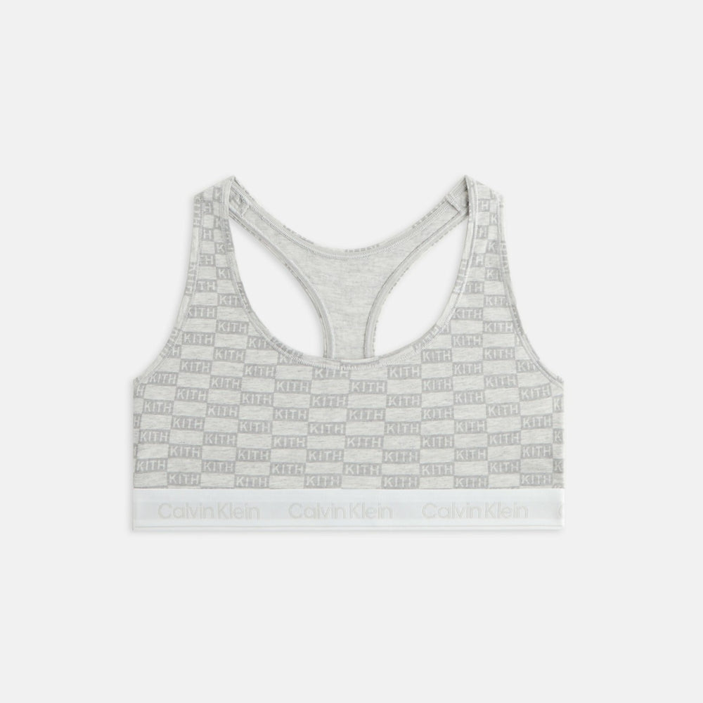 Kith Women for Calvin Klein Classic Bralette - Light Heather Grey | Kith Light Heather Grey