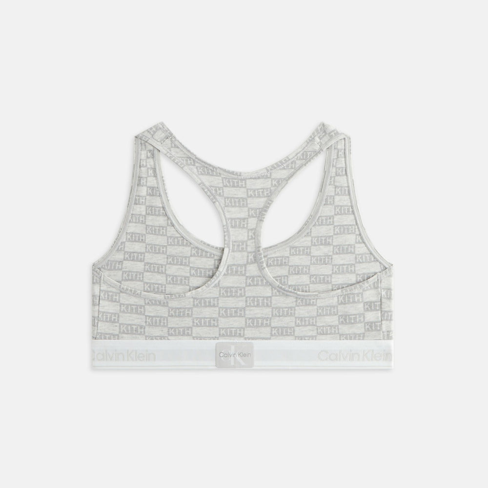 Kith Women for Calvin Klein Classic Bralette - Light Heather Grey | Kith Light Heather Grey