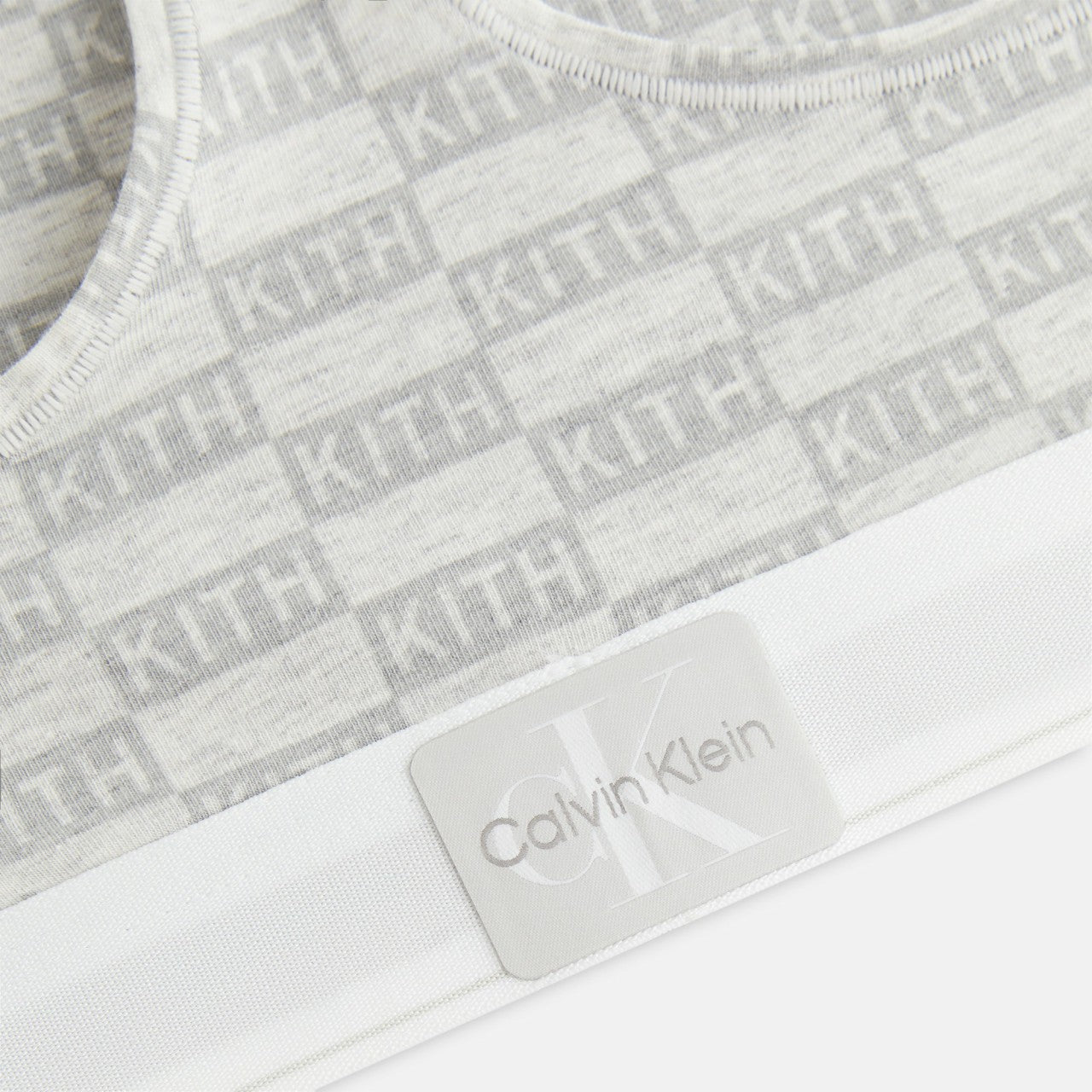 Kith Women for Calvin Klein Classic Bralette - Light Heather Grey | Kith Light Heather Grey