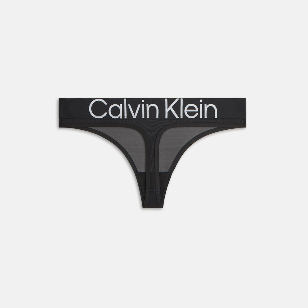 Kith Women for Calvin Klein Mesh Thong - Black | Kith Black
