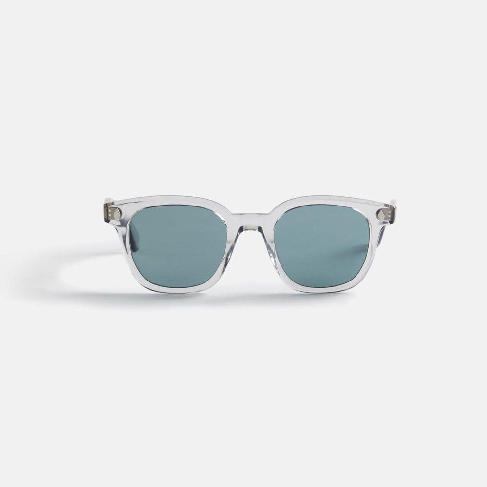 Garrett Leight Mr. Leight Rell Sunglass - Chandelier Silver / Blue Smo | Kith Chandelier Silver / Blue Smoke