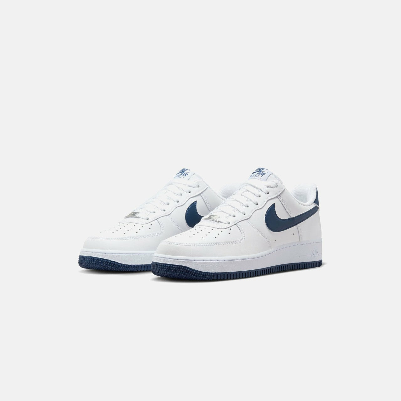 Nike Air Force 1 '07 - White / Midnight Navy / White | Kith White / Midnight Navy / White