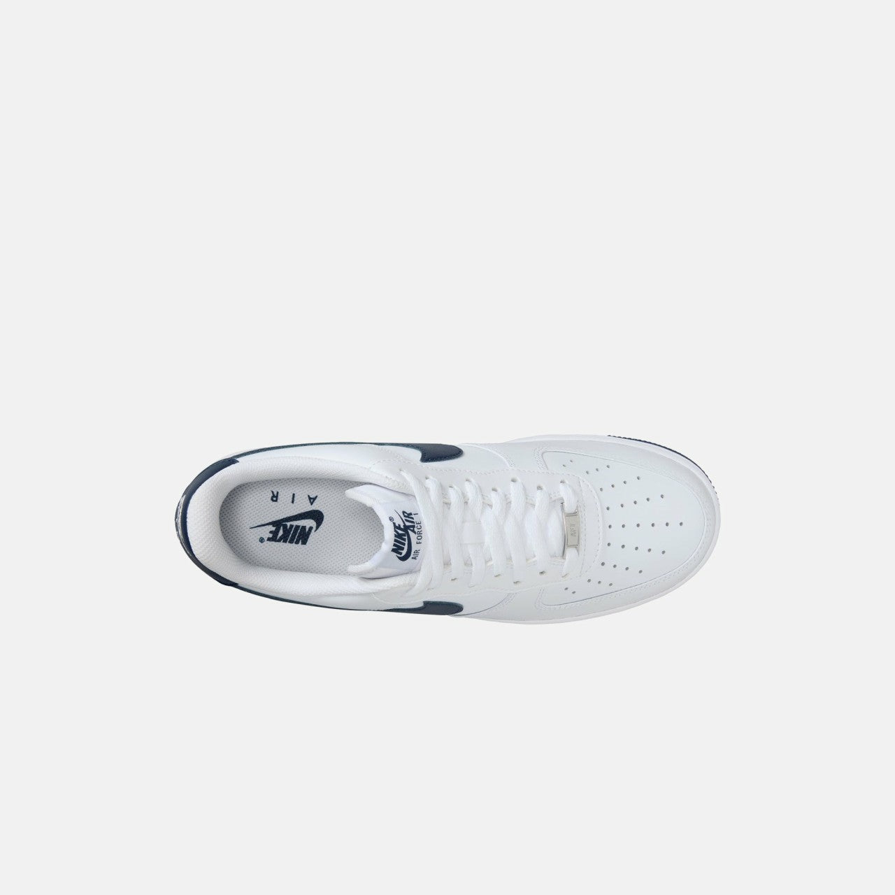 Nike Air Force 1 '07 - White / Midnight Navy / White | Kith White / Midnight Navy / White
