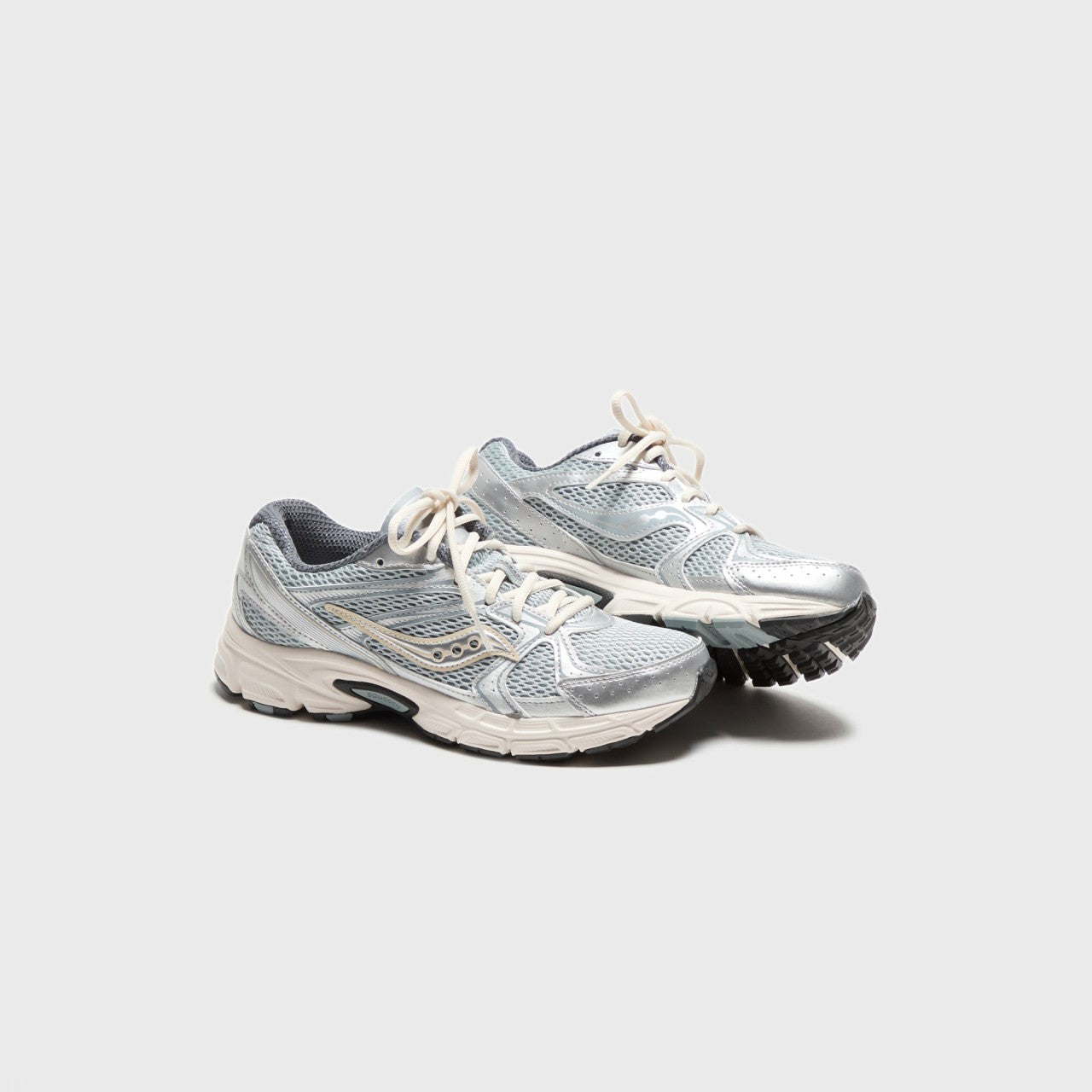 Saucony Ride Millennium - Silver / Cream | Kith Silver / Cream