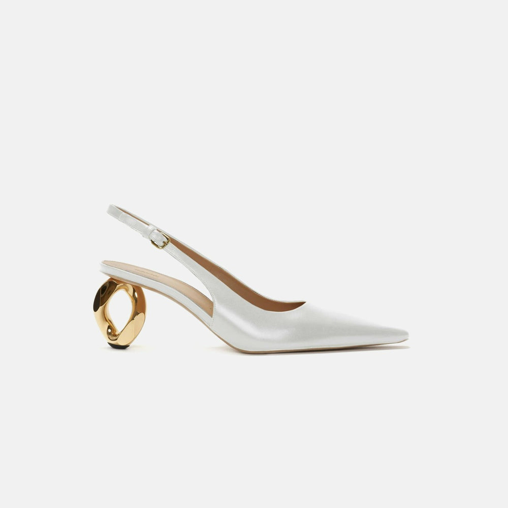 JW Anderson Sandal Chain Heel - Off White | Kith Off White