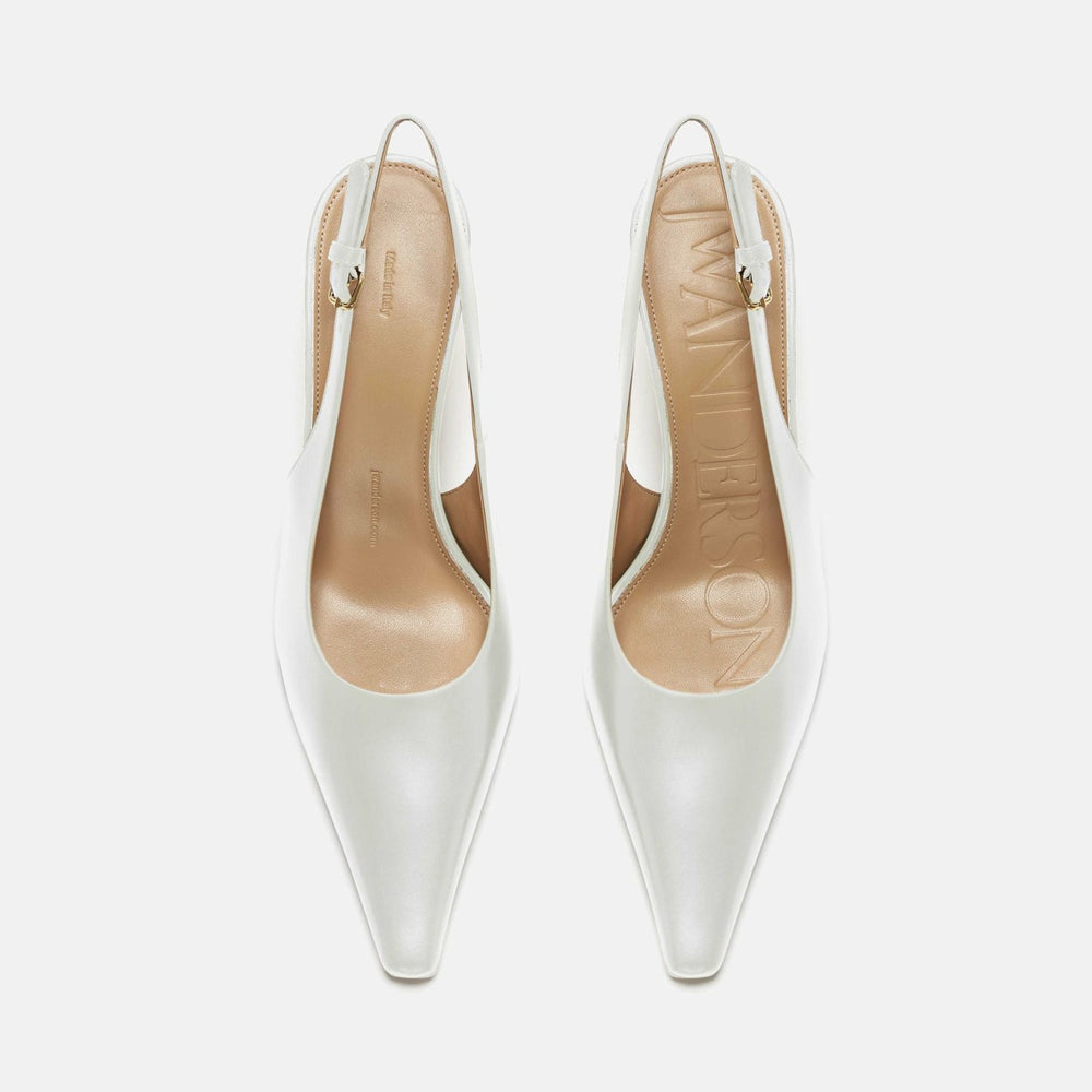 JW Anderson Sandal Chain Heel - Off White | Kith Off White