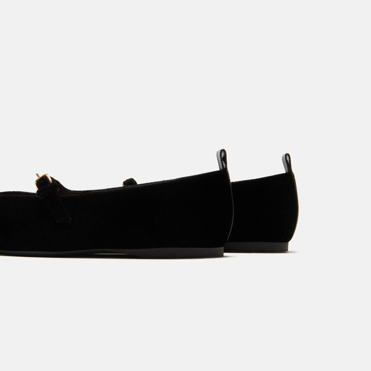 JW Anderson Velvet Ballerina - Black | Kith Black