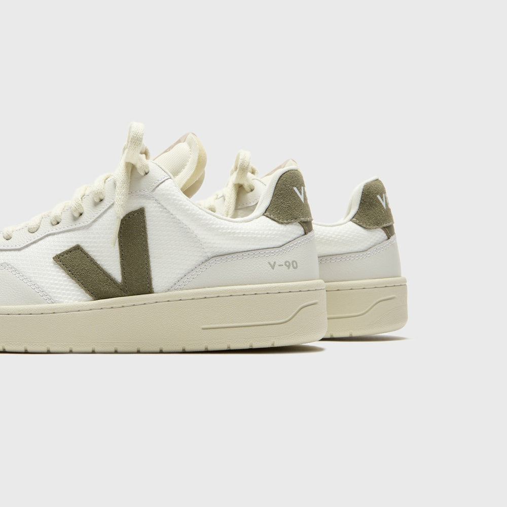 Veja WMNS V-90 - White / Kaki | Kith White / Kaki