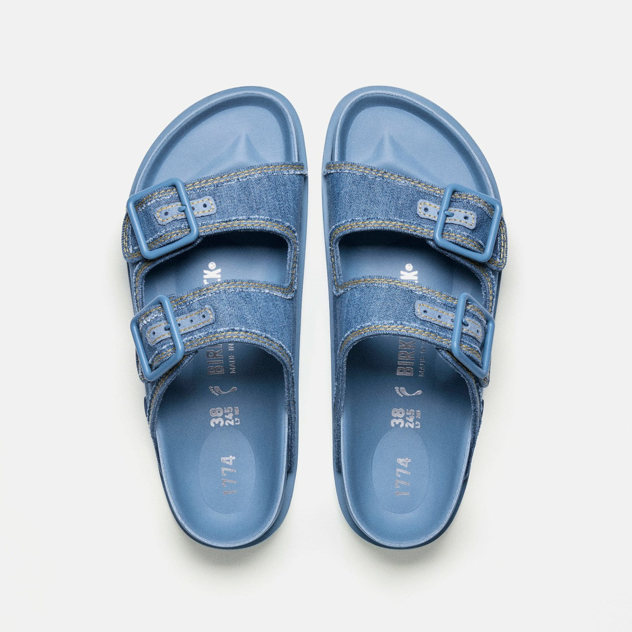 Birkenstock WMNS 1774 Arizona - Faded Denim | Kith Faded Denim