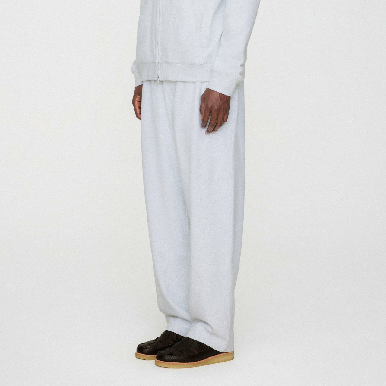 Kith Interlock Garrison Pant - Light Heather Grey | Kith Light Heather Grey