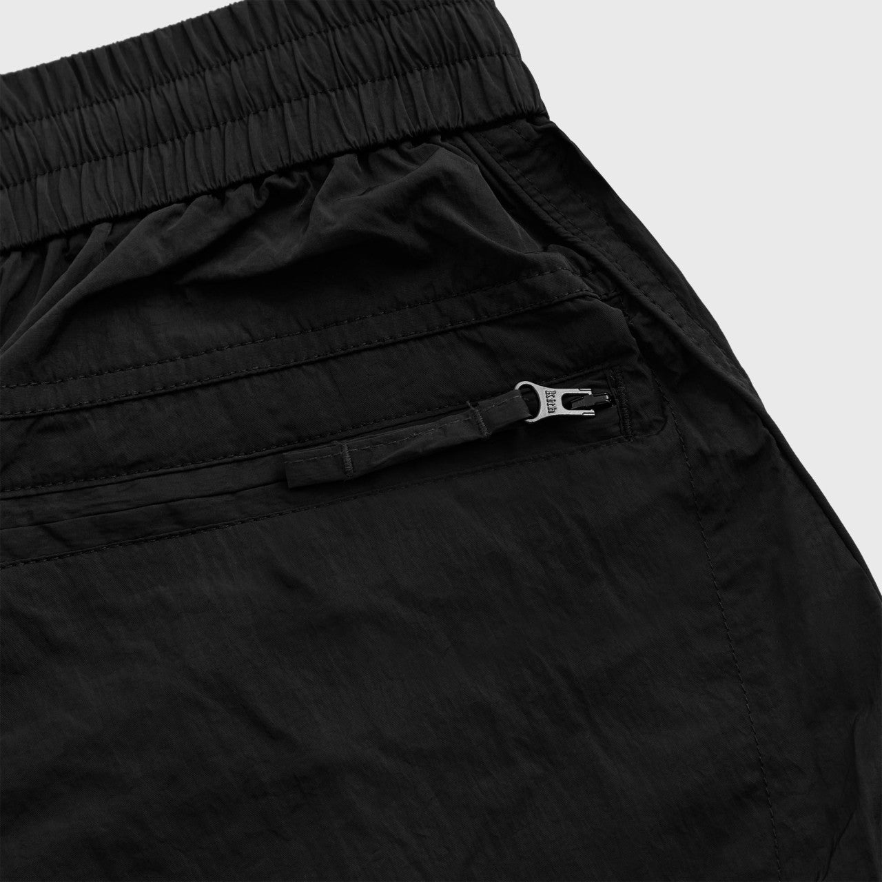 Kith Wrinkle Nylon Chauncey Cargo Pant - Black | Kith Black