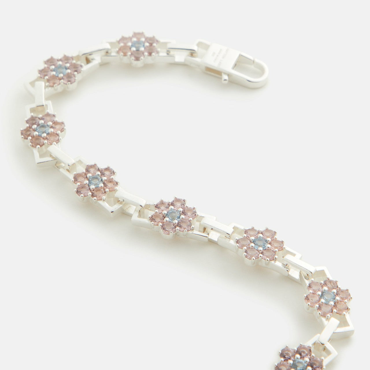 Hatton Labs Daisy Bracelet - Silver / Morganite | Kith Silver / Morganite