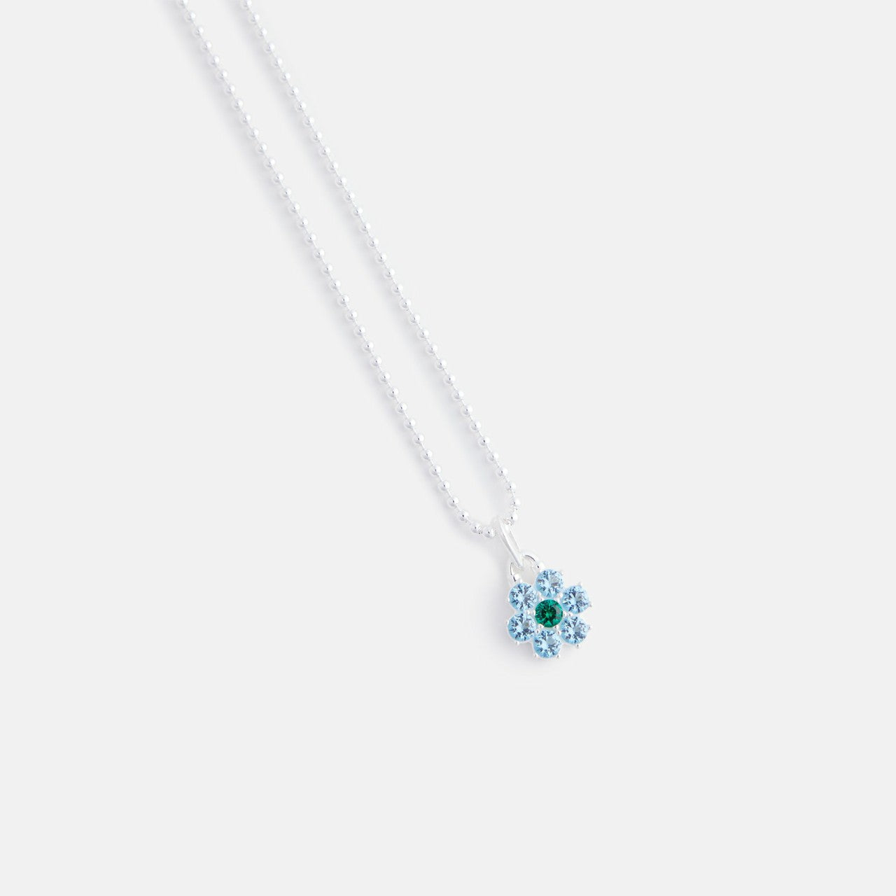 Hatton Labs Daisy Pendant - Silver / Topaz | Kith Silver / Topaz