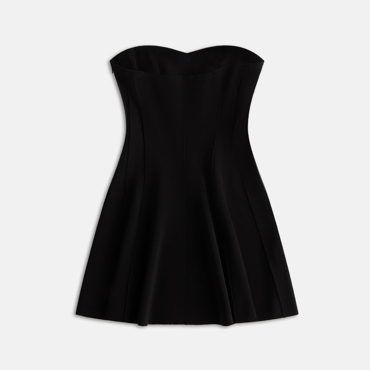Norma Kamali Strapless Grace Mini Dress - Black | Kith Black
